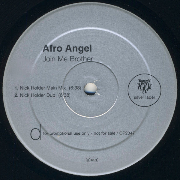 Afro Angel : Join Me Brother (2x12", Promo)