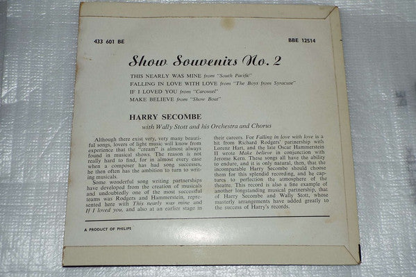 Harry Secombe : Show Souvenirs No. 2 (7", EP)