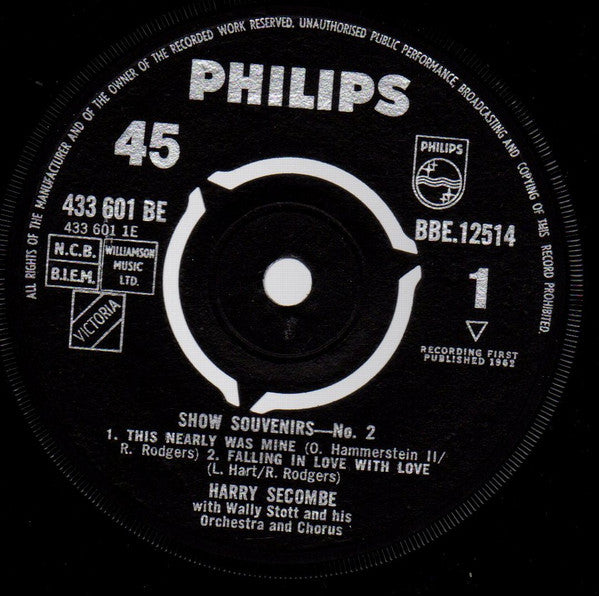 Harry Secombe : Show Souvenirs No. 2 (7", EP)
