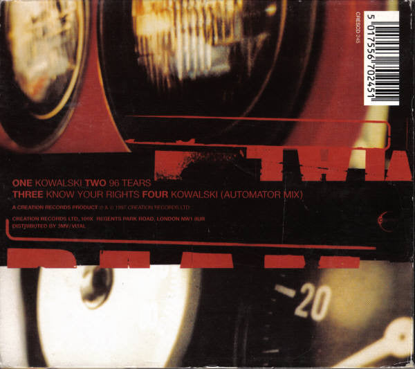 Primal Scream : Kowalski (CD, Single)