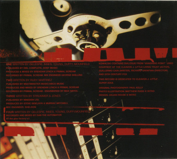Primal Scream : Kowalski (CD, Single)