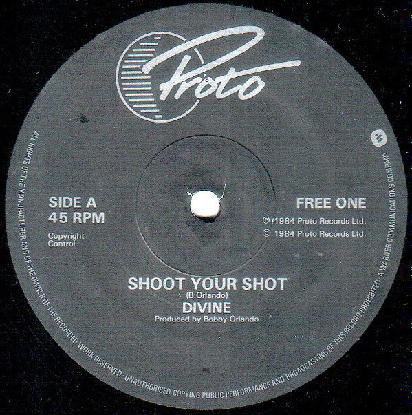 Divine : Walk Like A Man (12", Single + 12", S/Sided)