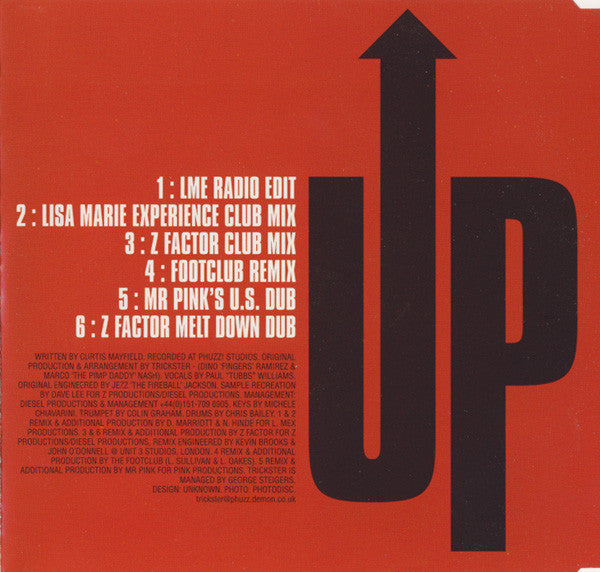 Trickster (CMV's) : Move On Up (CD, Single)