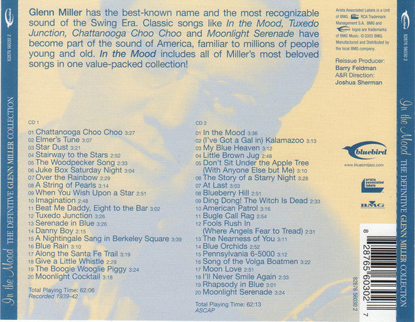Glenn Miller : In The Mood: The Definitive Glenn Miller Collection (2xCD, Comp)