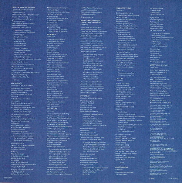 Janis Ian : Night Rains (LP, Album)