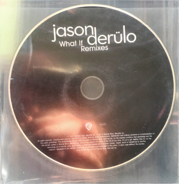 Jason Derulo : What If (CDr, Promo)