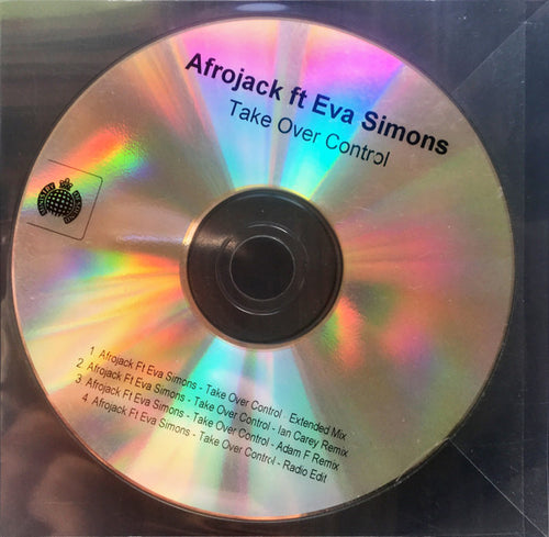 Afrojack ft Eva Simons : Take Over Control (CDr, Promo)