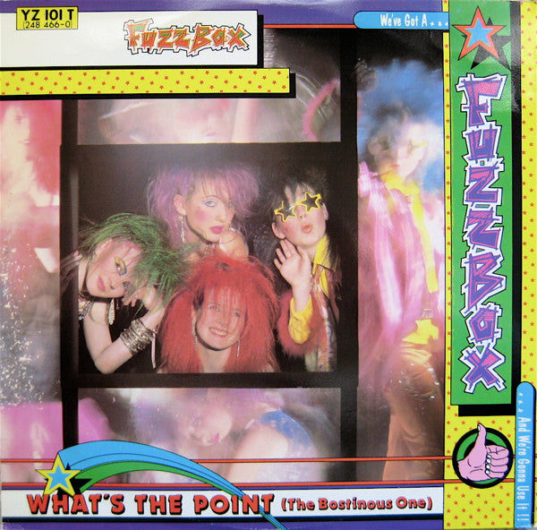 We've Got A Fuzzbox And We're Gonna Use It : What's The Point (The Bostinous One) (12", Single)