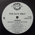 Latrice Brown : Wouldn't You Like To Be In Love (12", Promo)