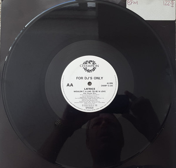 Latrice Brown : Wouldn't You Like To Be In Love (12", Promo)