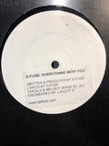 D:Fuse : Everything With You (12", Promo)