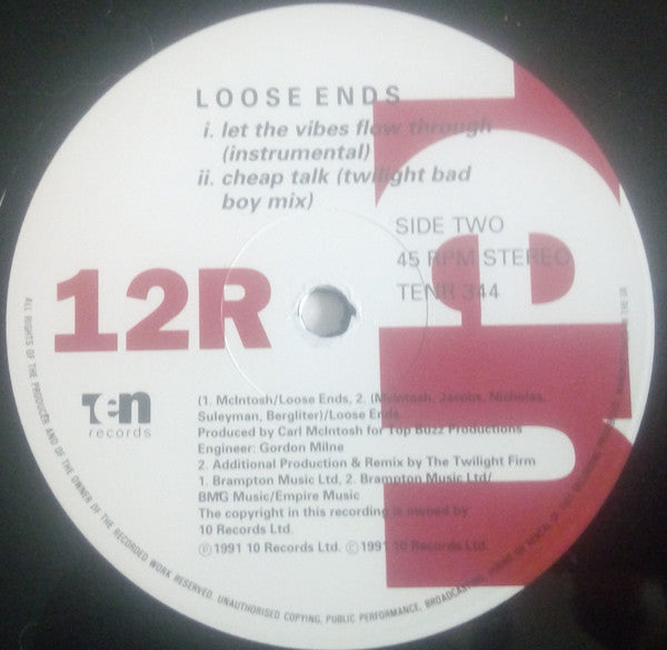 Loose Ends : Cheap Talk (12")