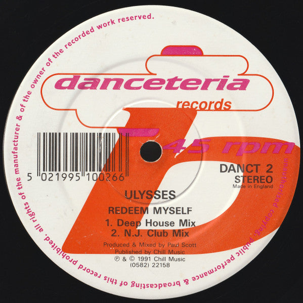 Ulysses (6) : Redeem Myself (12")