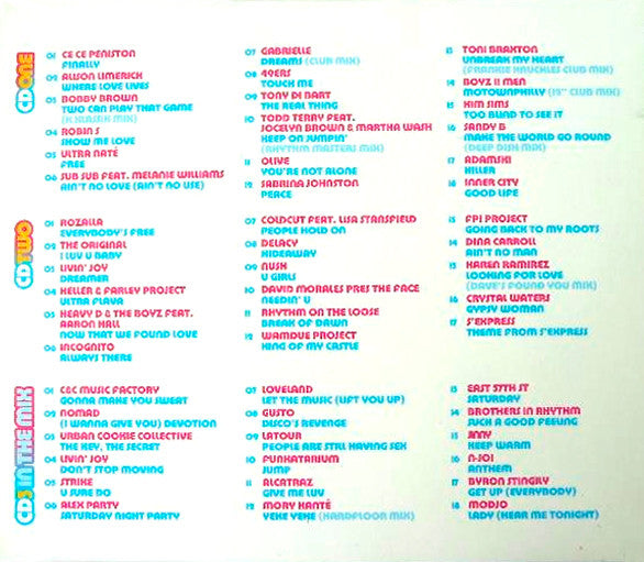 Various : BACK2HOUSE The Very Best Of 90's Club Classics (2xCD, Comp + CD, Comp, Mixed)