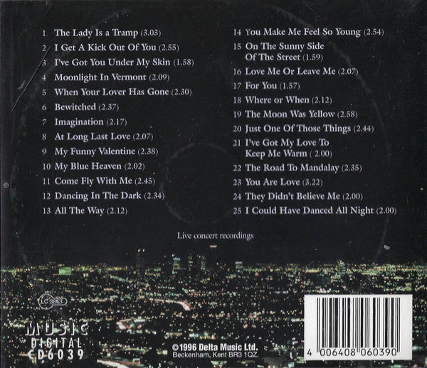 Frank Sinatra : Dancing In The Dark (CD, Album, Dig)