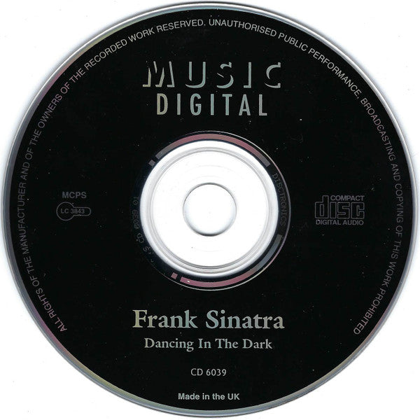 Frank Sinatra : Dancing In The Dark (CD, Album, Dig)