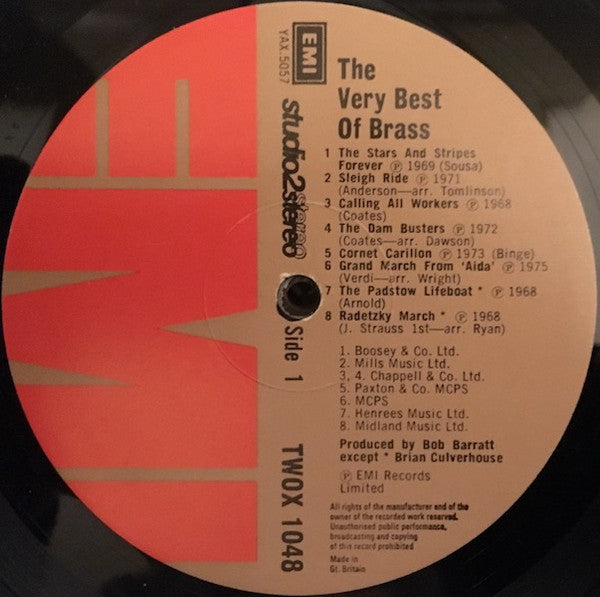 Various : The Very Best of Brass (LP, Album, Comp)