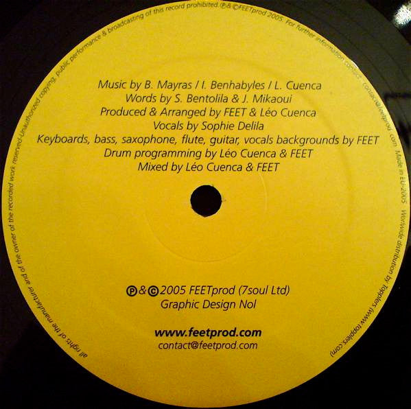 Feet & Léo Cuenca Featuring Sophie Delila : Something Going On (12")