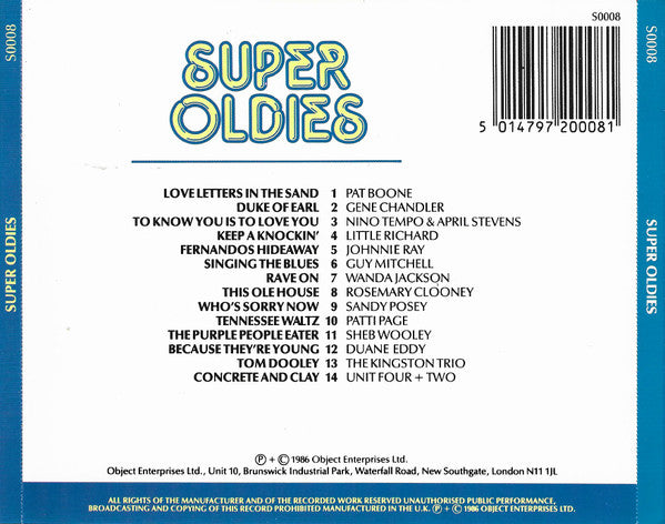 Various : Super Oldies (CD, Comp)