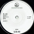 UB40 : King / Food For Thought (7", Pap)