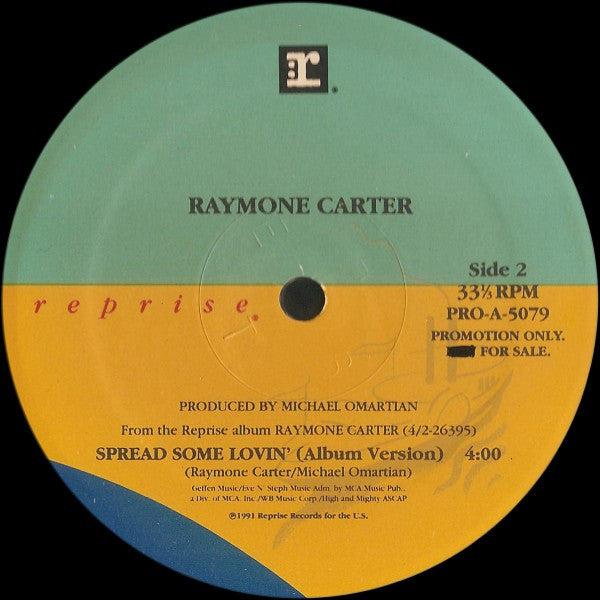 Raymone Carter : Spread Some Lovin' (12", Promo)