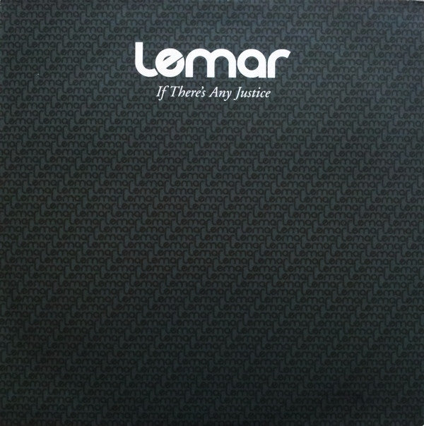 Lemar : If There's Any Justice (12", Promo)