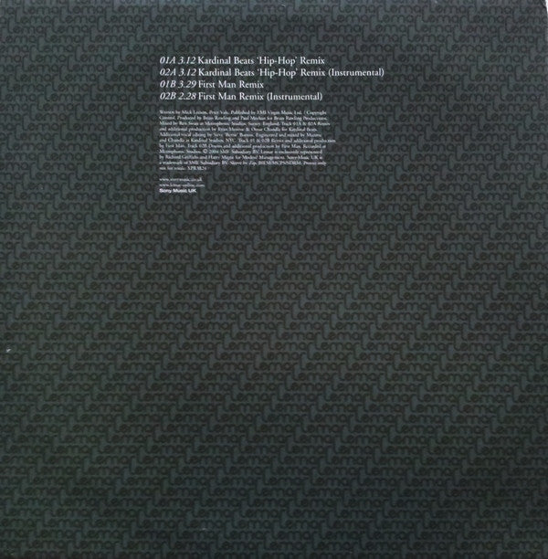 Lemar : If There's Any Justice (12", Promo)