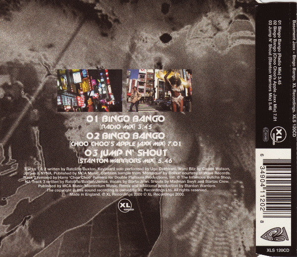 Basement Jaxx : Bingo Bango (CD, Single)