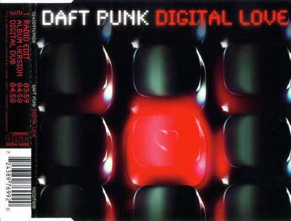 Daft Punk : Digital Love (CD, Single)