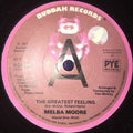 Melba Moore : The Greatest Feeling (7", Single, Promo)