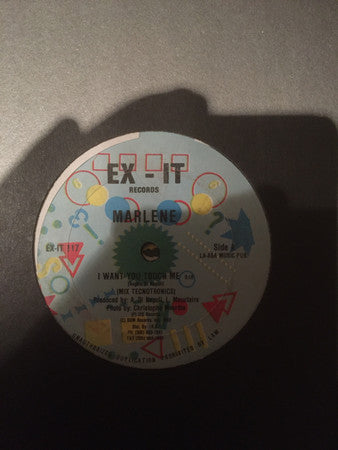 Marlene : I Want You Touch Me (12")