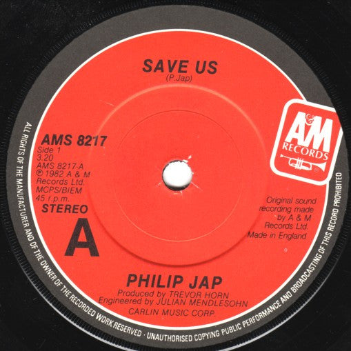 Philip Jap : Save Us (7", Single)