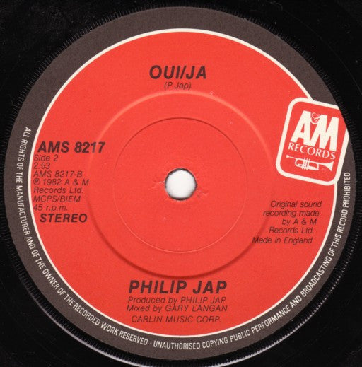 Philip Jap : Save Us (7", Single)