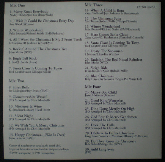 Hound Dog & The Megamixers : Greatest Ever Christmas Party Megamix (CD, Mixed)