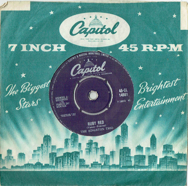 Kingston Trio : Tom Dooley (7", Single)