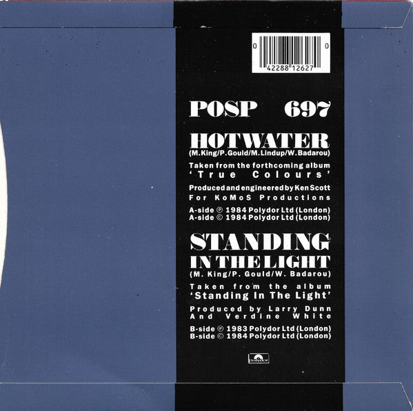 Level 42 : Hot Water (7", Single, Fre)