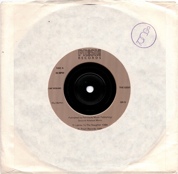 The Gents : Stay With Me (7")