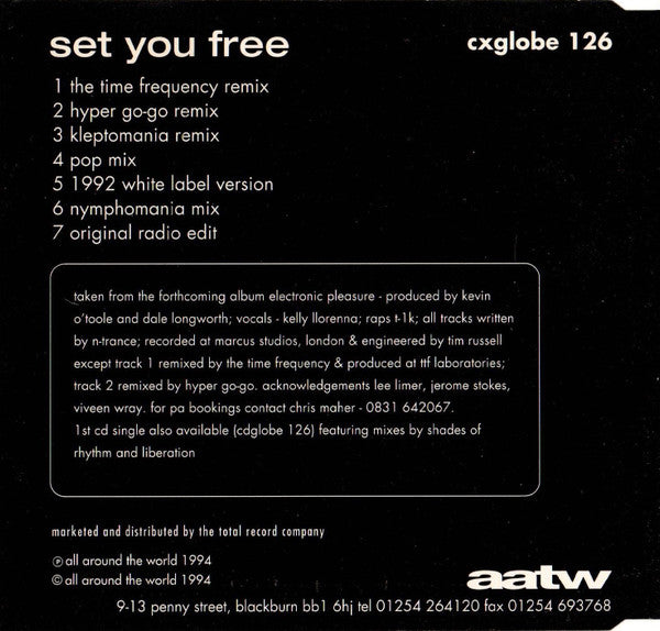 N-Trance : Set You Free (CD, Single, CD2)