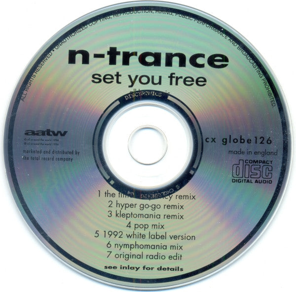 N-Trance : Set You Free (CD, Single, CD2)
