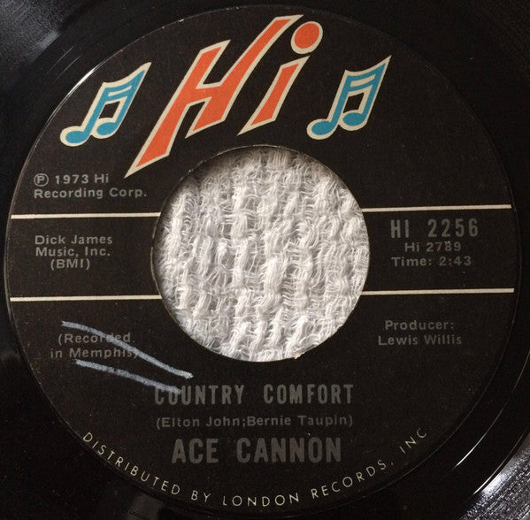Ace Cannon : Country Comfort (7", Single)