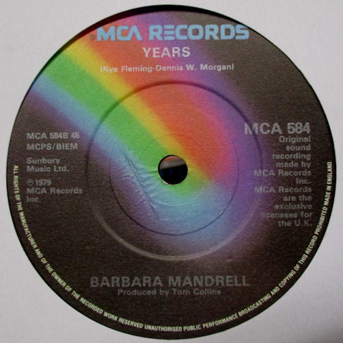 Barbara Mandrell : Darlin' (7", Single, Sol)