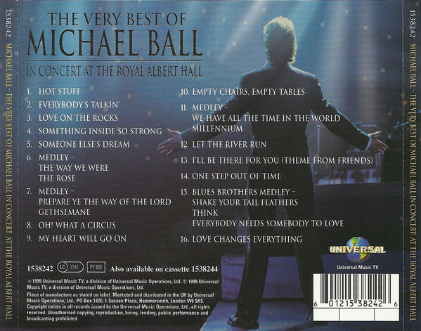 Michael Ball : The Very Best Of Michael Ball In Concert At The Royal Albert Hall (CD-ROM, Album)