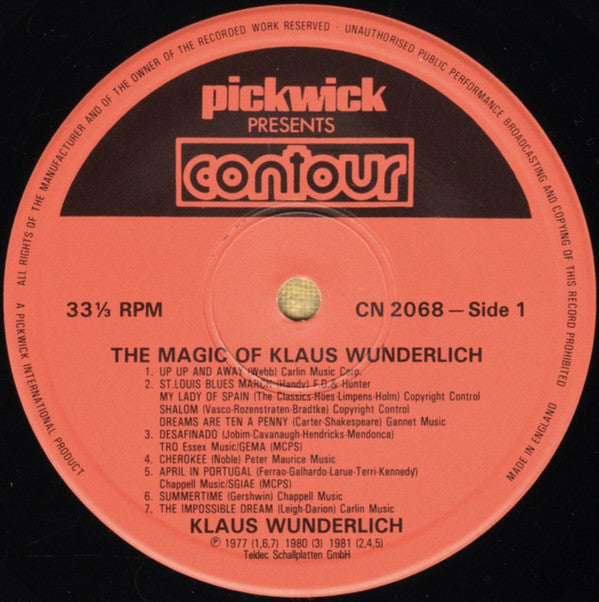 Klaus Wunderlich : The Magic Of Klaus Wunderlich (LP, Comp)