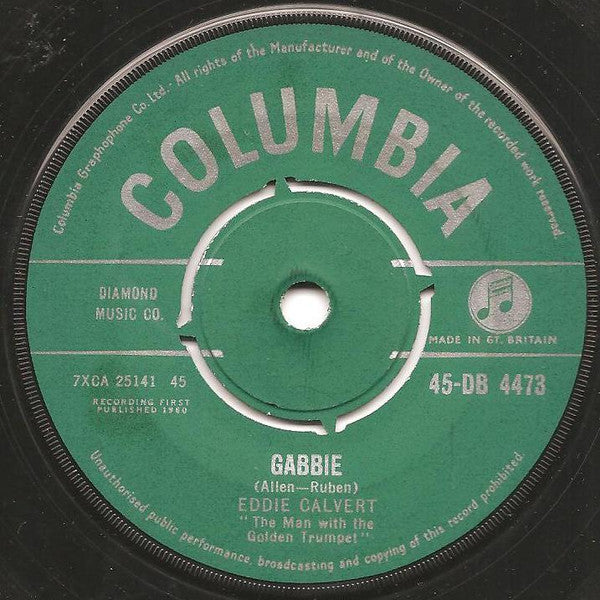 Eddie Calvert : Farewell My Love (7")