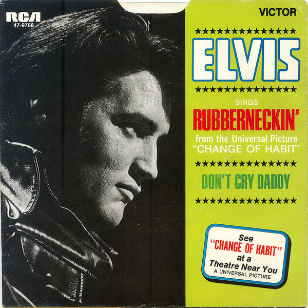 Elvis Presley : Don't Cry Daddy / Rubberneckin' (7", Single, Roc)