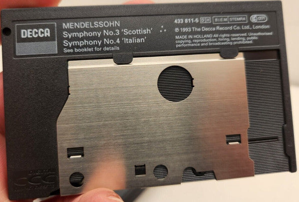 Felix Mendelssohn-Bartholdy, San Francisco Symphony, Herbert Blomstedt : Symphonies 3 "Scottish" & 4 "Italian" (DCC, Album)