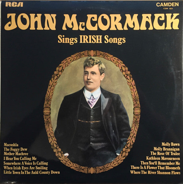 John McCormack (2) : John McCormack Sings Irish Songs (LP, Comp, Mono)