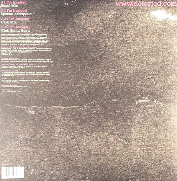 Audiowhores & Roland Clark : I'm Inspired (12")