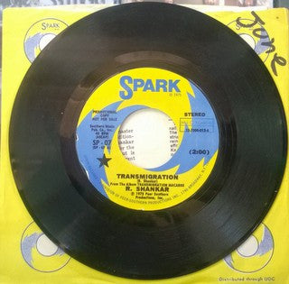 Ravi Shankar : Transmigration (7", Mono, Promo)