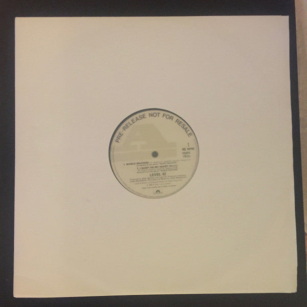 Level 42 : World Machine (12", Promo)